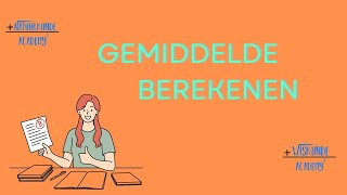 Hoe kun je het gemiddelde berekenen [upl. by Drofub]