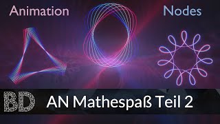 Mathespaß mit Animation Nodes  Epitrochoid [upl. by Nnaid]