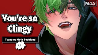 Sleep Aid Coming home Drunk with Tsundere Goth Boyfriend Comfortx Listener  M4A ASMR Roleplay [upl. by Claman]