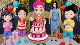 Karan Ka Happy Birthday  Cake Wala Cartoon  Pagal beta  Desi Comedy Video  Cs Bisht Vines [upl. by Nahgaem]