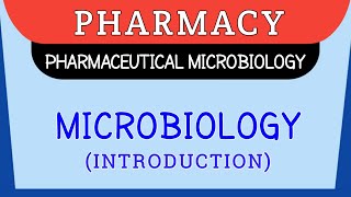 Microbiology  Introduction  BPharm 3rd Semester   Social Pharmacy  PharmaRealm [upl. by Yeneffit753]