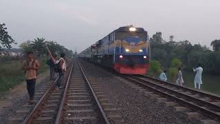 Some Intercity Trains of Bangladesh Railway Mega transport System [upl. by Stannfield]