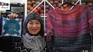 Kikos Knitting Podcast 211  Pullover amp Square [upl. by Durand]