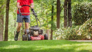 Lawnmower Sound  Mowing Ambience with Cutting Grass Sound [upl. by Ybbob]