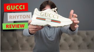 A £705 SKETCHER ARE THESE GUCCI SHOES WORTH IT GUCCI RHYTON REVIEW 2020 [upl. by Eicul]