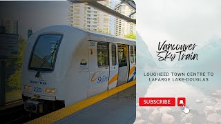 Vancouver SkyTrain  Evergreen Extenstion  Lougeed Town Centre  Lafarge LakeDouglas [upl. by Berte425]