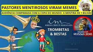 TROMBETAS E BESTAS Pastores da Seita Cristã Maranata Viram Memes na Internet [upl. by Elam]