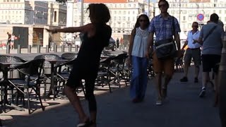 Completely Drunk Woman Staggering Around [upl. by Cung]