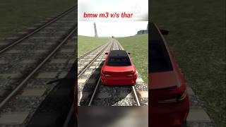 BMW M3 vs thar power like and subscribe short [upl. by Cassella943]