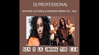 SNOOZE LOVERS amp FRIENDS REMIX  SZA [upl. by Hitt]