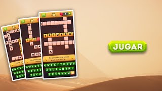 Crucigramas juego en español [upl. by Lhok]