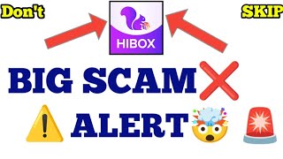 HIBOX BIG SCAM ALERT🚨⚠️ Hibox Withdrawal problem Not solvedLast chance video full watch koro⚠️❌ [upl. by Burget]