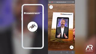 Augmented Reality Print with Web AR [upl. by Ayital]