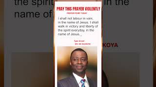 I shall not labour in vain in the name of Jesus  Dr DK OLUKOYA prayers [upl. by Kcirtap]