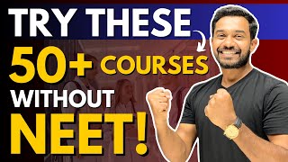 YOU CAN TRY THESE 50 COURSES WITHOUT NEET  FARMAN SIR  CHALK TALK [upl. by Jens]