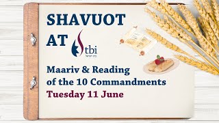 Shavuot Service  11 June [upl. by Frye]