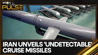 Irans Revolutionary Guards showcase undetectable cruise missiles  WION Pulse [upl. by Nallad]