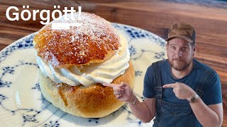 How to make the best Swedish Semla Semlor  Fat Tuesday Bun [upl. by Atinra78]