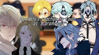 Moriartys reaction to Louis as Scaramuccia [upl. by Eeslehc]