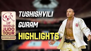 TUSHISHVILI Guram თუშიშვილი გურამი Dusseldorf Grand Slam 2020 Highlights [upl. by Arodnap262]