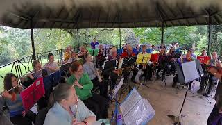 Defying Gravity from Wicked  Stroud Area Wind Orchestra  Stratford Park 2024 [upl. by Zalucki]