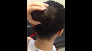 MOTION ART STUDIO How to make a classical bun [upl. by Cogan]