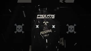 FREE FIRE X PUSHPA 2 ☠️ BEST COLLABORATION EVER ☠️🥶 DANGEROUS COLLABORATION ☠️☠️ freefire pushpa2 [upl. by Fitz]