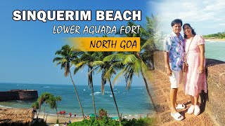 Must visit beach in North Goa  Sinquerim beach  Beach with less crowd  Goa in October 2024 [upl. by Johnathon]