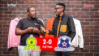 Lorch Responded Perfectly to Saleng Comparison  Mamelodi Sundowns 20 Maritzburg  Nkululeko Nkewu [upl. by Aker]