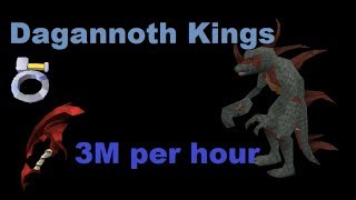 Dagannoth Kings Solo Guide  3M per hour  100K Slayer XP per hour Runescape 2014 EOC [upl. by Sirtaeb]