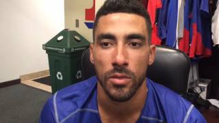 Ian Desmond says Rangers never doubt ability to come back [upl. by Anirahtak]