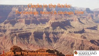 Lecture 2 Clocks in the Rocks The Geologic Record and Geologic Time [upl. by Inaej]