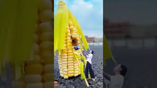 🐛 on corn 🌽 foryou foryoypage goviral trending shorts [upl. by Tterej48]