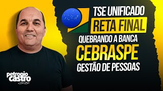 RETA FINAL TSE UNIFICADO  Gestão de Pessoas  Petronio Castro [upl. by Astri253]