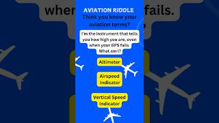 What Instrument Measures Altitude Without GPS ✈️ [upl. by Anhcar409]