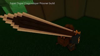 Dragonslayer Prisoner Build  Voxlblade  Double Enchant Build [upl. by Ahsinotna22]