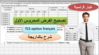 Contrôle continu 1 svt TCS option francais1 [upl. by Stuckey527]