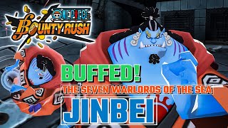 6⭐️ Boost 2 Warlord JinbeiMonster Unit Gameplay  One Piece Bounty Rush [upl. by Asreht]