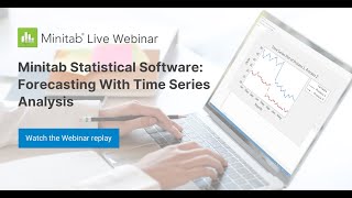 Minitab Statistical Software Forecasting with Time Series Analysis [upl. by Manwell]