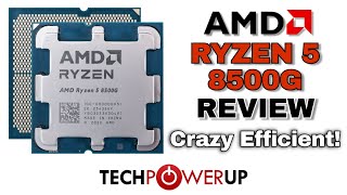 AMD Ryzen 5 8500G Review  Lowpower Power [upl. by Indnahc31]