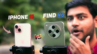 iPhone 15 vs Oppo FIND X8 Flagship Comparison  Full Camera Test  Honest Opinion [upl. by Cornie]