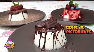 PANNA COTTA  RICETTA FACILE E VELOCE  COME AL RISTORANTE [upl. by Peters458]