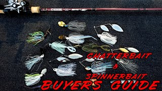 BUYERS GUIDE CHATTERBAITS SPINNERBAITS AND BEST TRAILERS [upl. by Raasch]