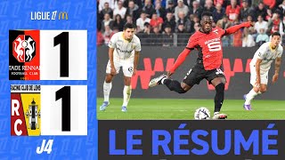 Stade de Rennais  RC Lens Le Résumé Ligue 1  rennes vs lens [upl. by Aidahs]