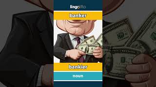 🇬🇧🇳🇱 banker  bankier  vocabulary builder  learn English  laten we Engels leren [upl. by Arualana]