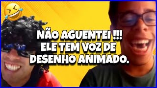 NÃO AGUENTEI ELE TEM VOZ DE DESENHO ANIMADO resenha reelstiktok [upl. by Mccomb893]