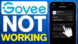 How To Fix GOVEE Home App Not Working 2024 [upl. by Ellevehs123]