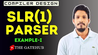 SLR 1 Parser Example 1  Simple LR Parser  SLR Parsing Table Example  Compiler Design [upl. by Reinhard]