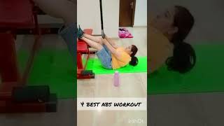 4 best abs workout with bench machine benchworkout at home [upl. by Gratia]