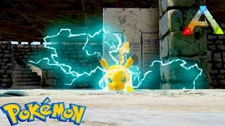 TALKING PIKACHU POKEMON EVOLVED UPDATE 1441 Ark Modded Gameplay [upl. by Kylen]